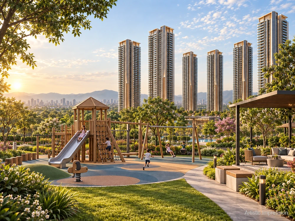 kids play area — L&T Sector 86 Gurugram