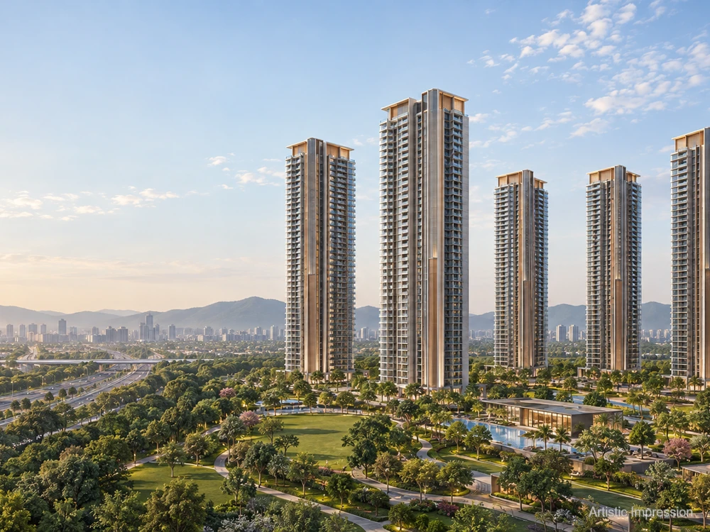 Landscaped Garden — L&T Sector 86 Gurugram