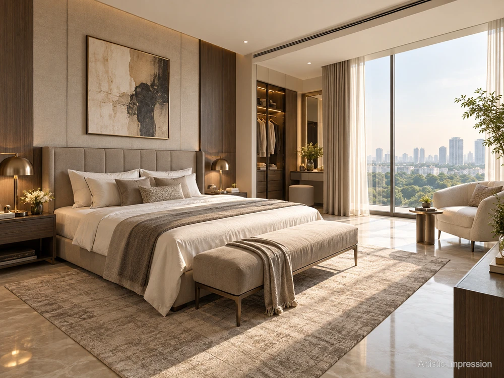 Master Bedroom — L&T Sector 86 Gurugram