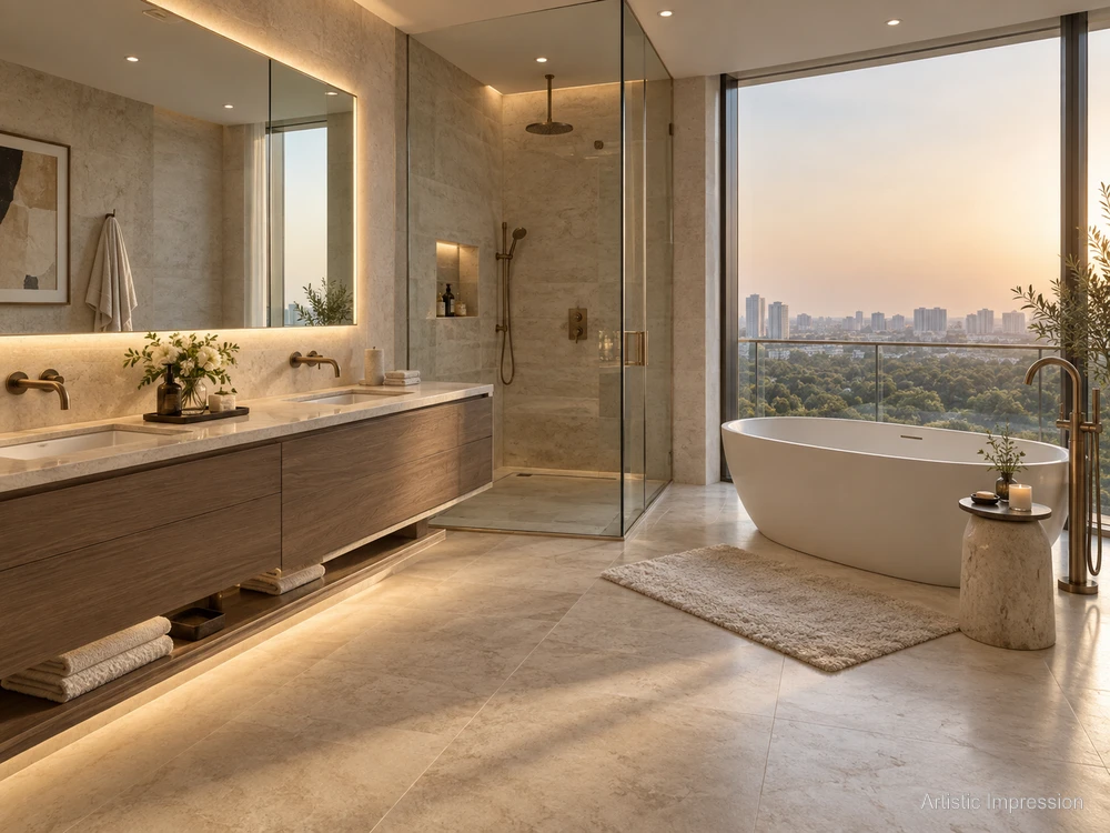 Bathroom — L&T Sector 86 Gurugram