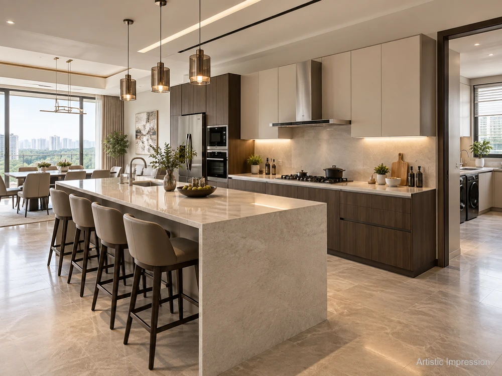Kitchen — L&T Sector 86 Gurugram