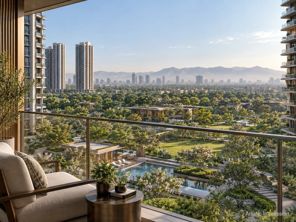 View from the tower — L&T Sector 86 Gurugram